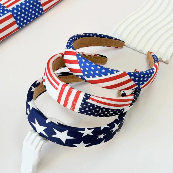 American Flag Star Stripe Headband
