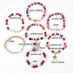 USA Flag Independence Day Bracelet