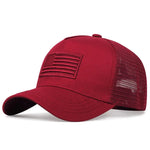 USA Flag Tactical Mesh Trucker Cap
