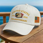 USA 250th Anniversary Eagle Sun Hat