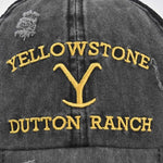 Distressed Western Ranch Ponytail Cap