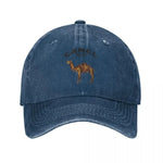 Vintage Distressed Camel Trucker Hat