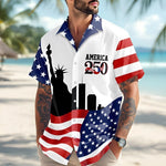 America 250th Anniversary Hawaiian Shirt 1776-2026