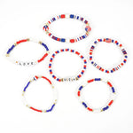 USA Flag Independence Day Bracelet