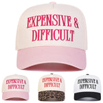 Unisex Letter Embroidery Baseball Cap