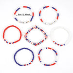 USA Flag Independence Day Bracelet