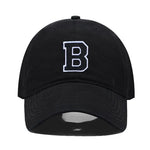Initial Letter Embroidered Baseball Cap