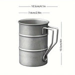 1PC Outdoor Retro Mug Coffee Mug Creative Retro Vintage Camping Picnic Mug Beer Mug