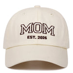 Mom Dad 2026 Vintage Embroidered Baseball Cap