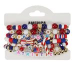 USA Flag Independence Day Bracelet