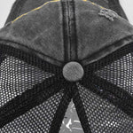 Distressed Western Ranch Ponytail Cap