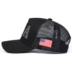 USA Letter Embroidered Mesh Cap