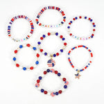 USA Flag Independence Day Bracelet