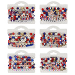 USA Flag Independence Day Bracelet