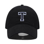 Initial Letter Embroidered Baseball Cap