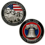America 250th Anniversary Silver Style Coin