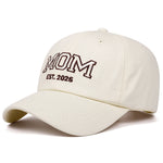 Mom Dad 2026 Vintage Embroidered Baseball Cap