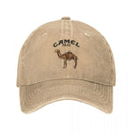 Vintage Distressed Camel Trucker Hat