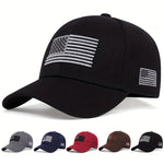 American Flag Snapback Cap