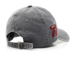 Vintage Letter Embroidered Snapback Cap