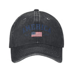 American Flag 4th of July Baseball Cap Est. 1776