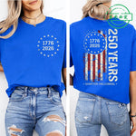 America 250th Anniversary 1776-2026 Graphic T-Shirt