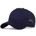 USA Flag Tactical Mesh Trucker Cap