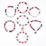 USA Flag Independence Day Bracelet