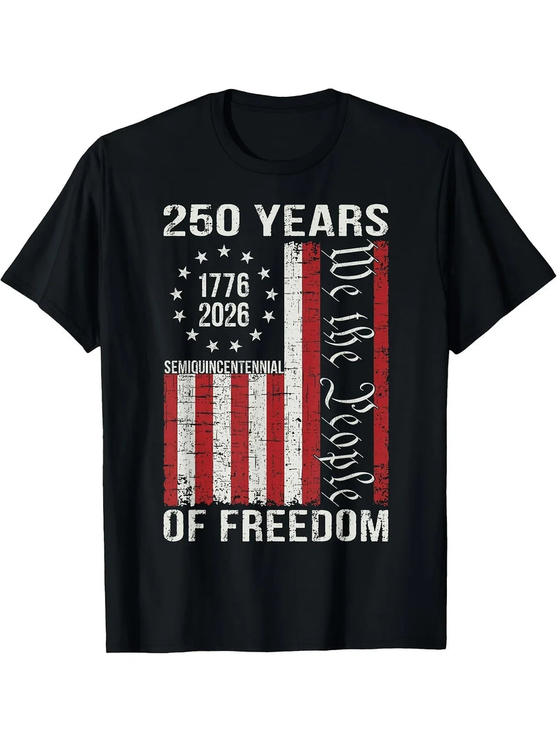 American 250th Anniversary T-Shirt 1776-2026