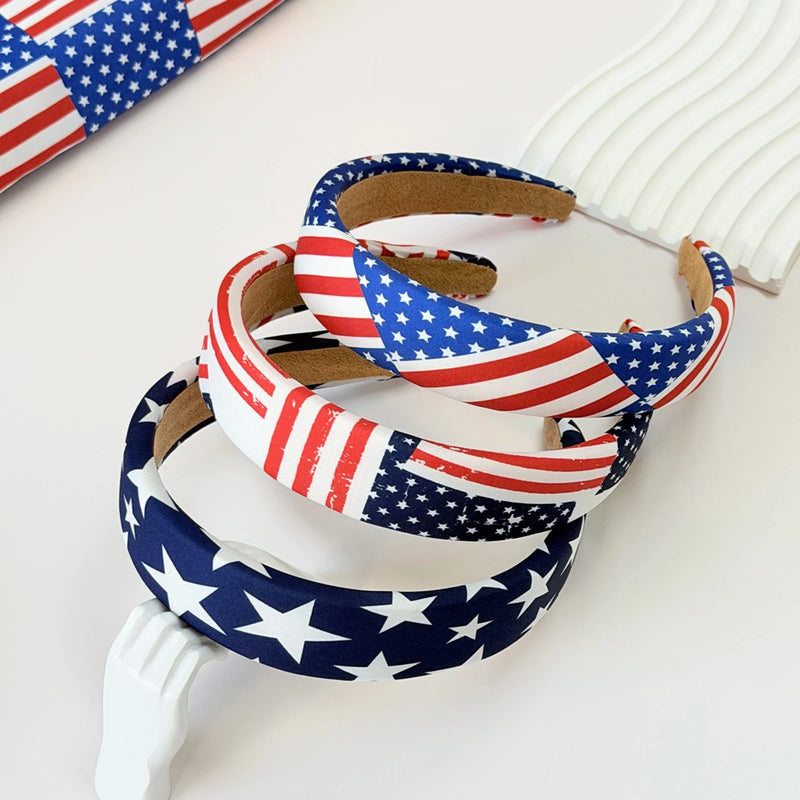 American Flag Star Stripe Headband