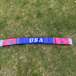 American Flag Satin Scarf