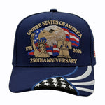 USA 250th Anniversary 1776-2026 Baseball Cap