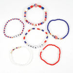 USA Flag Independence Day Bracelet