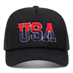 USA Side Embroidered Flag Baseball Cap