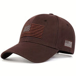 American Flag Snapback Cap
