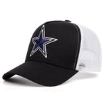 Star Embroidered Mesh Trucker Hat
