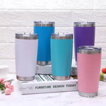 20oz Stainless Steel Insulated Tumbler with Magnetic Slide Lid