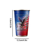 USA 250th Anniversary Color Changing Cup 1776-2026 Patriotic Stainless Steel Tumbler American Independence Day Gift Mug