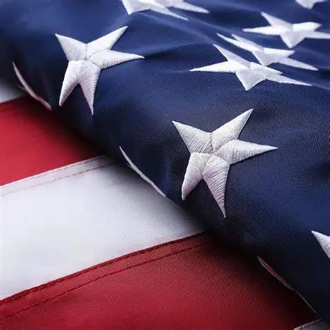 Heavy Duty Embroidered American Flag