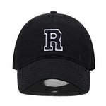 Initial Letter Embroidered Baseball Cap