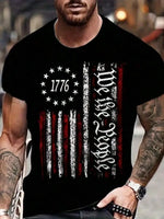 USA Flag Constitution Cotton Tee