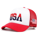 USA Side Embroidered Flag Baseball Cap