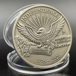250th Anniversary Liberty Bell Eagle Challenge Coin - Copy