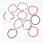 USA Flag Independence Day Bracelet