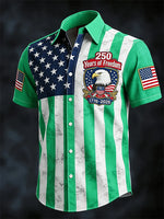 Men's America 250th Anniversary Flag Shirt
