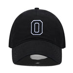Initial Letter Embroidered Baseball Cap