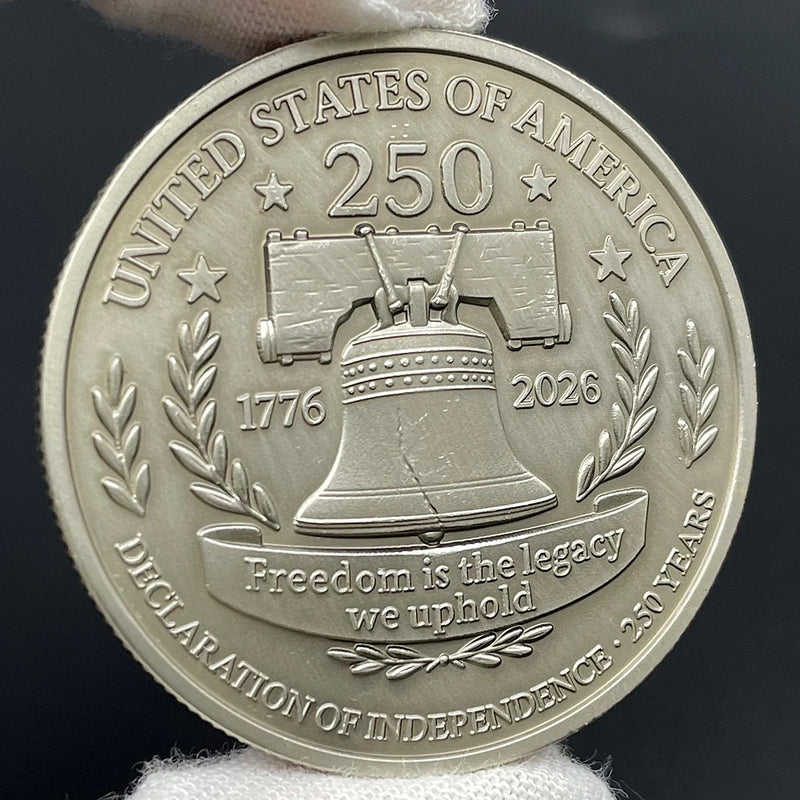 250th Anniversary Liberty Bell Eagle Challenge Coin - Copy