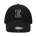 Initial Letter Embroidered Baseball Cap