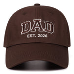 Mom Dad 2026 Vintage Embroidered Baseball Cap