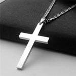 Metal Cross Pendant Necklace